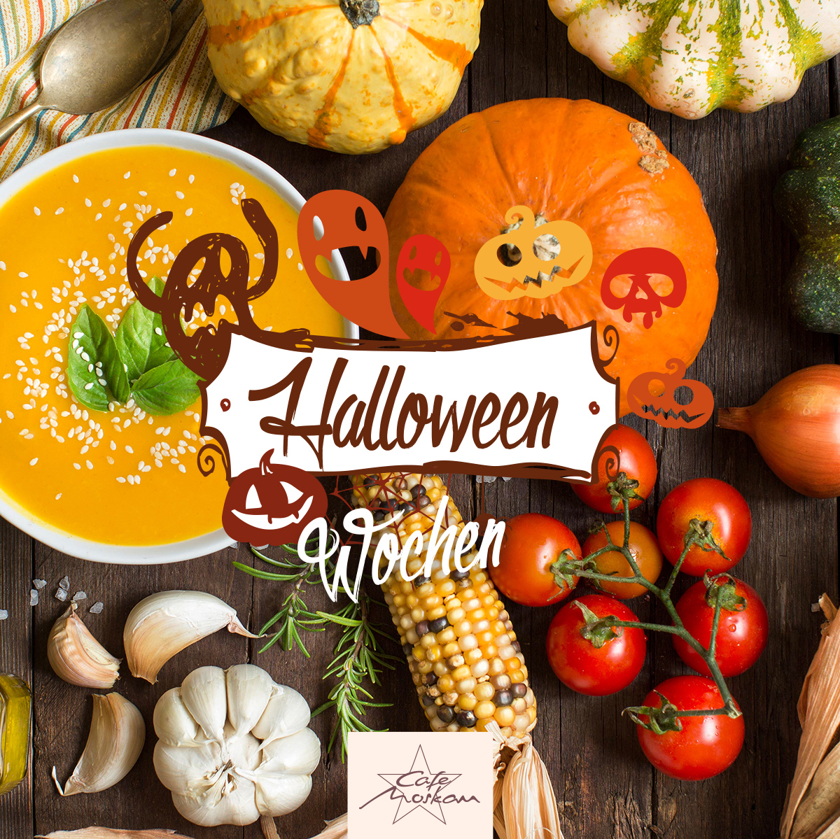 Halloween Wochen  Angebote Cafe Moskau